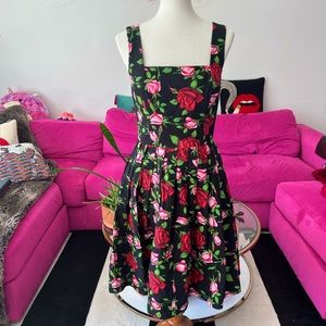Vintage Betsey Johnson Rose Dress